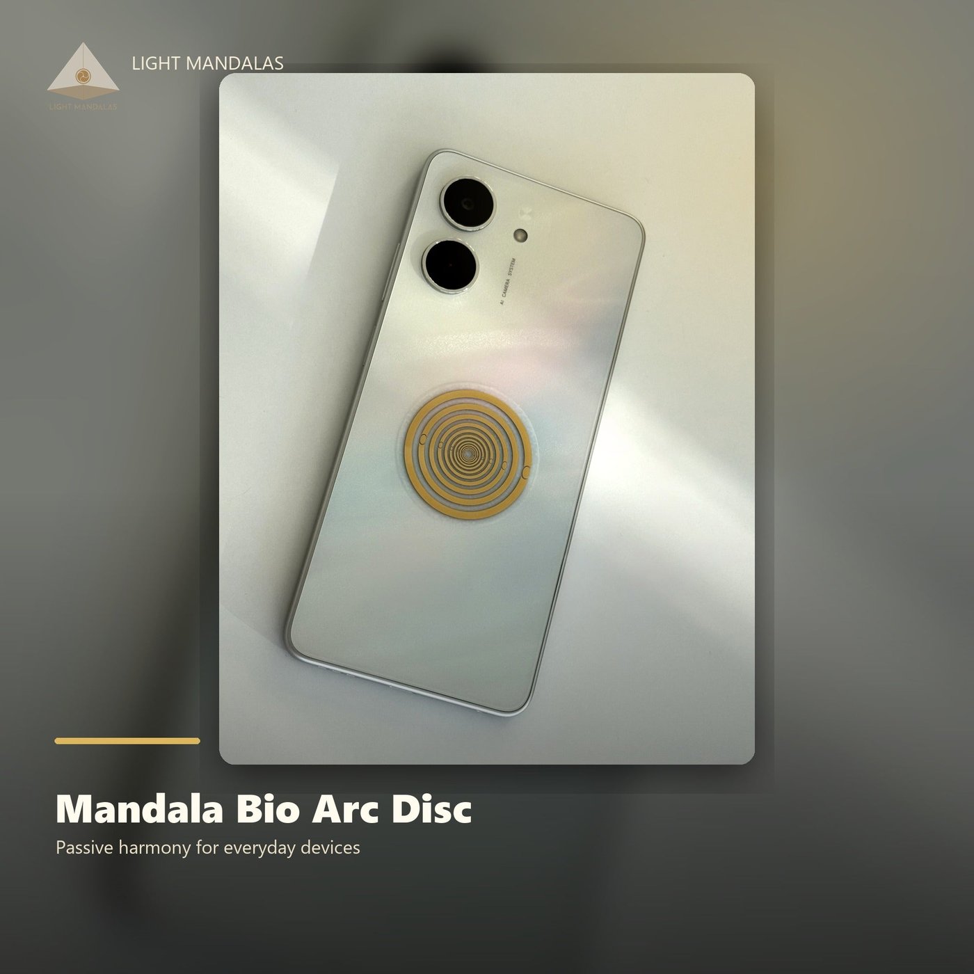 Bio Arc Disc — Light Mandalas ตัวจริง