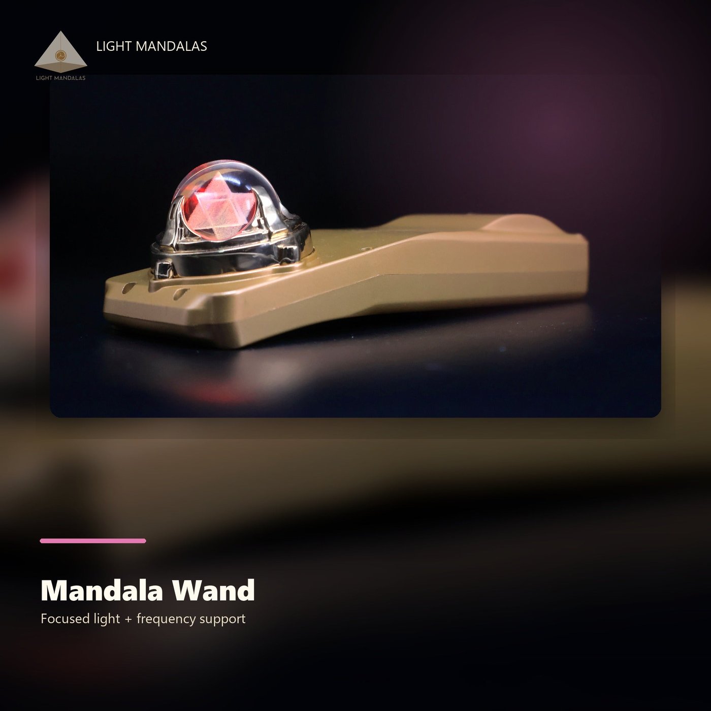 Mandala Wand — Light Mandalas ตัวจริง
