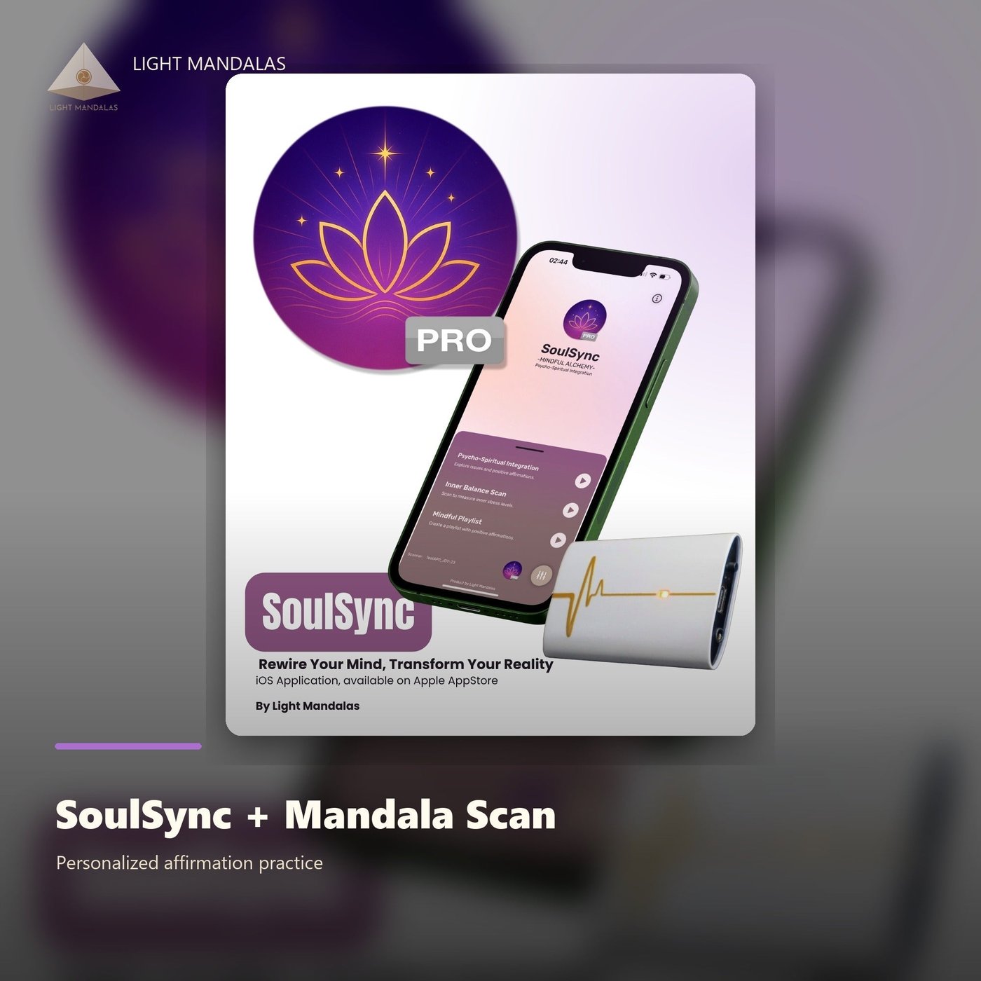 SoulSync (PSI) — Light Mandalas ตัวจริง